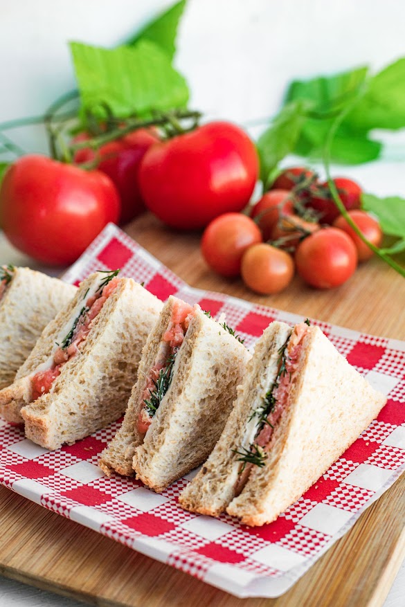 Triangle Sandwich Platter