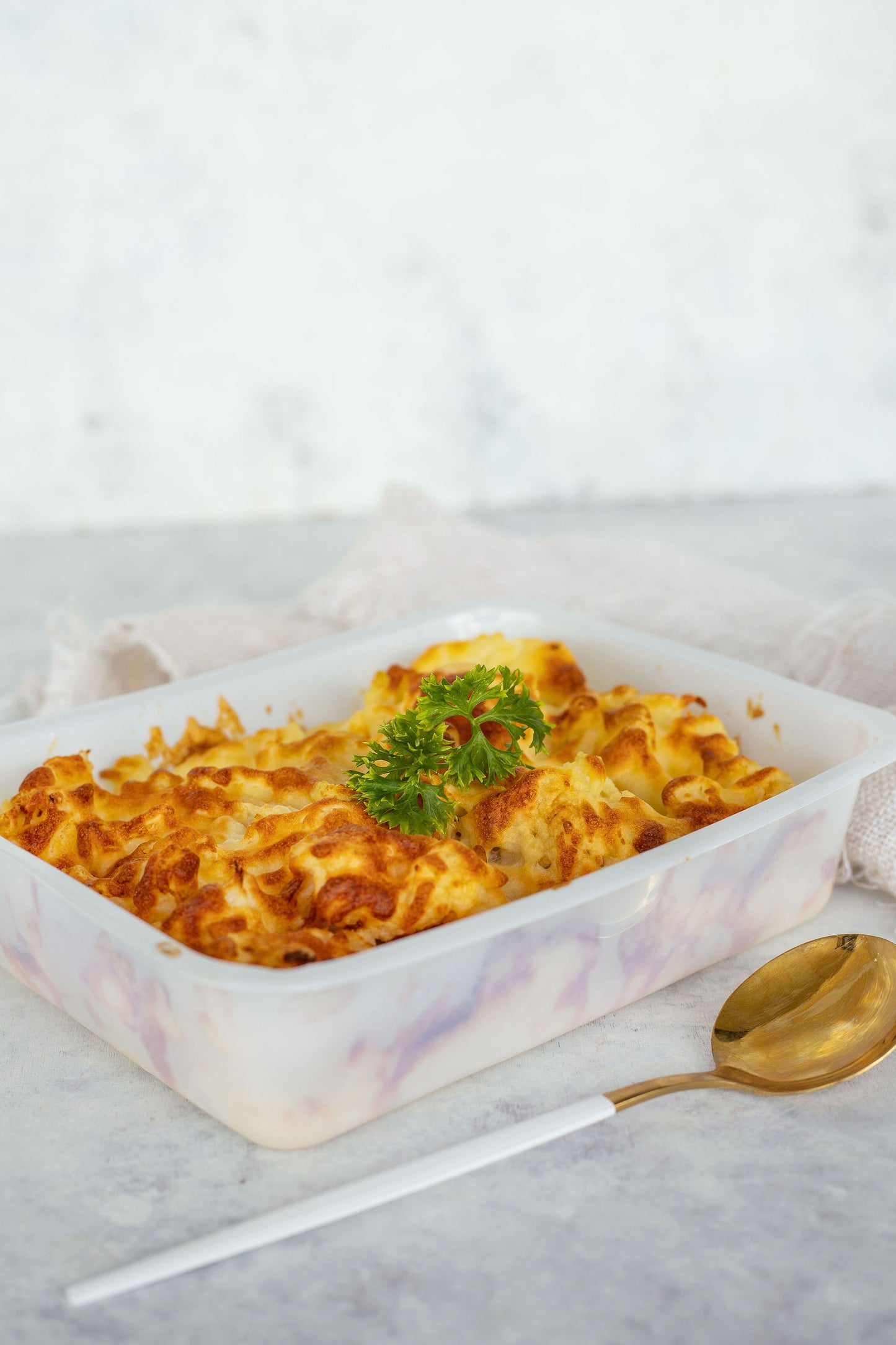 Creamy Cauliflower Bake (Vegetarian, Gluten Free)