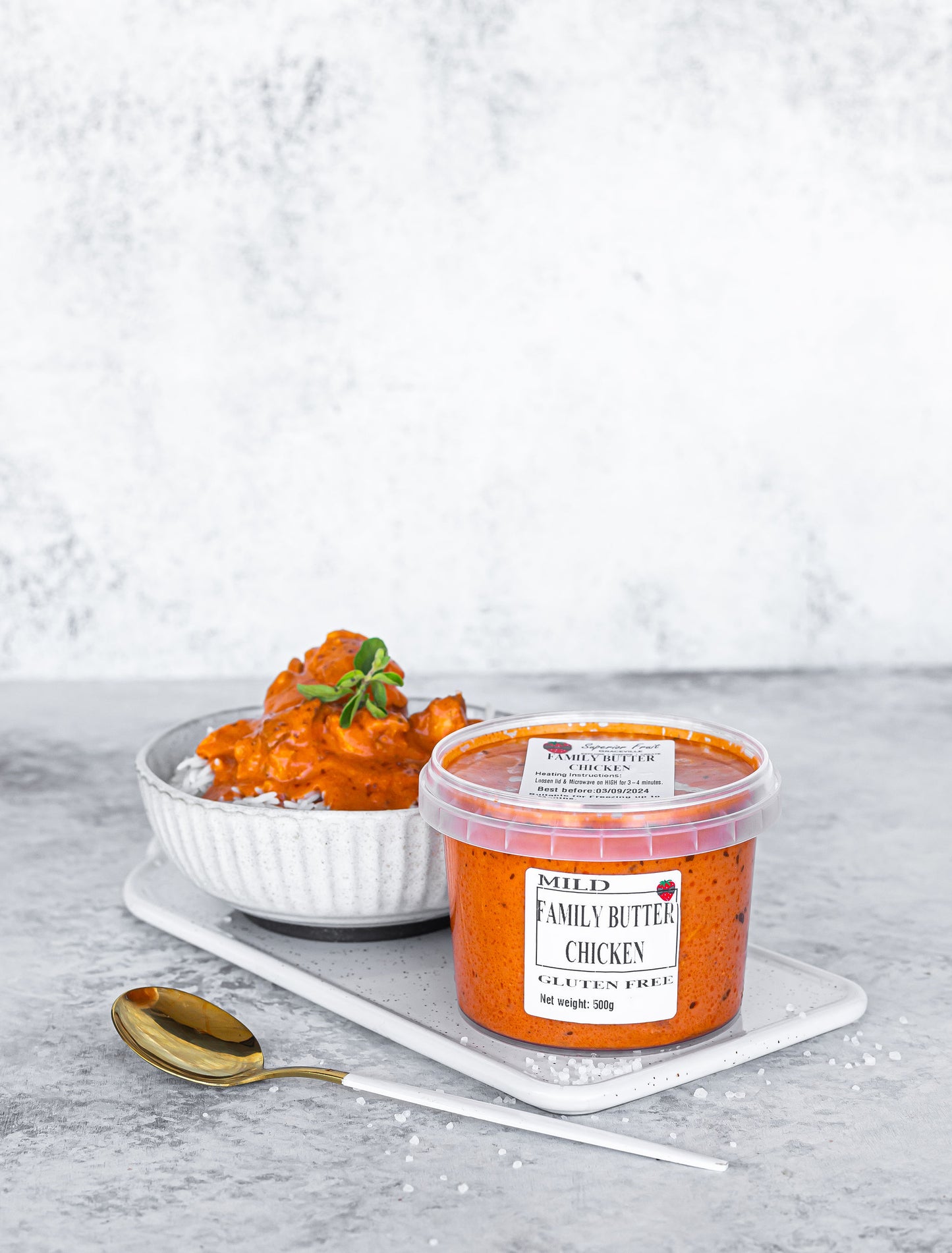 Butter Chicken Tubs (Gluten Free)