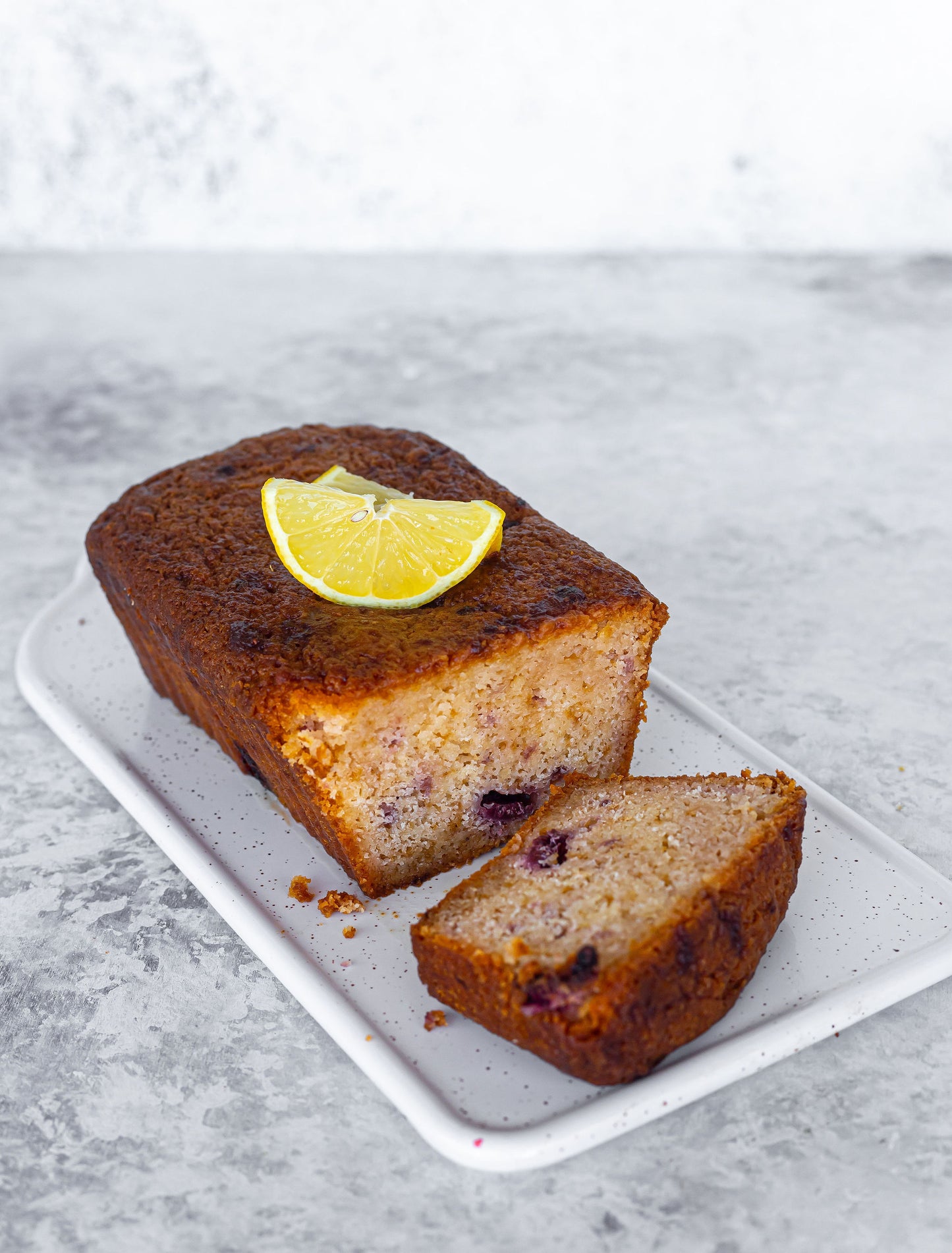 Lemon Berry Bar Cake