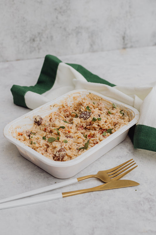 Bacon, Sundried Tomato & Olive Risotto (Gluten Free)