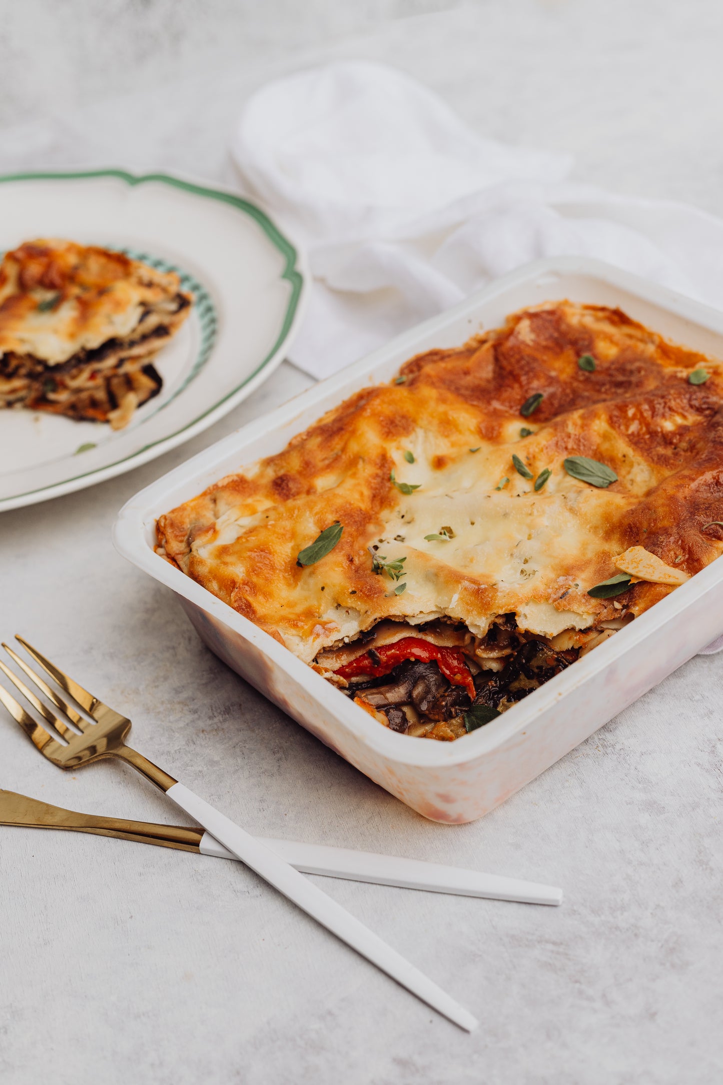 Chargrilled Vegetable Lasagne (Vegetarian)
