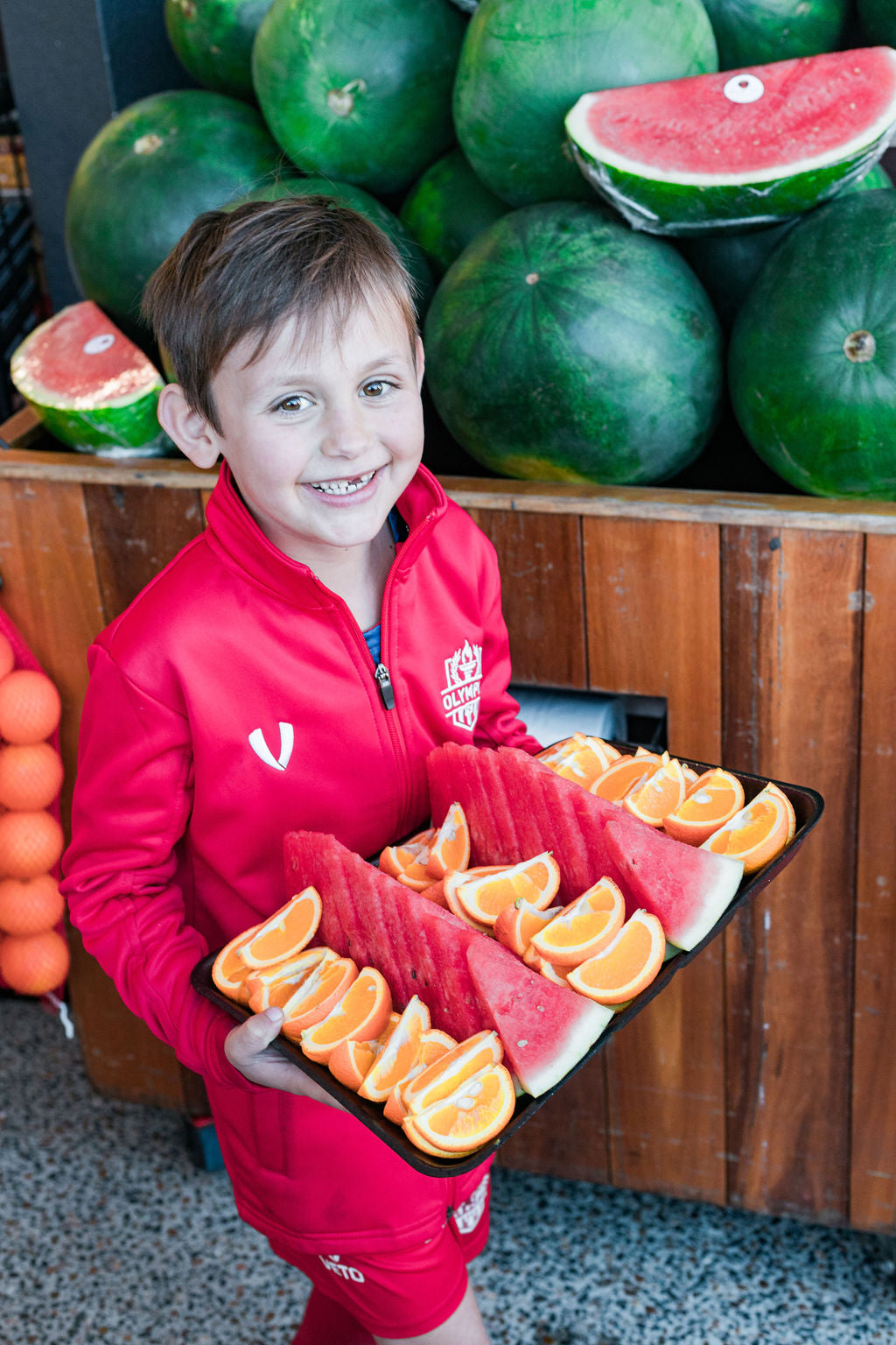 Kids Sports Fruit Trays