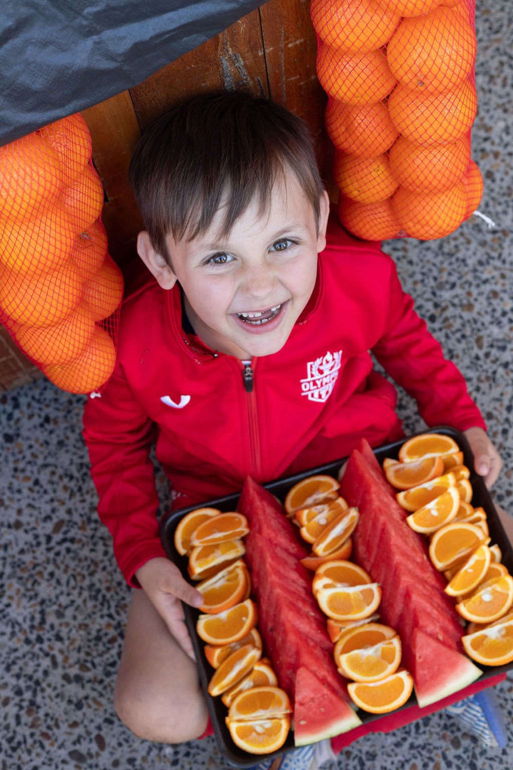 Kids Sports Fruit Trays
