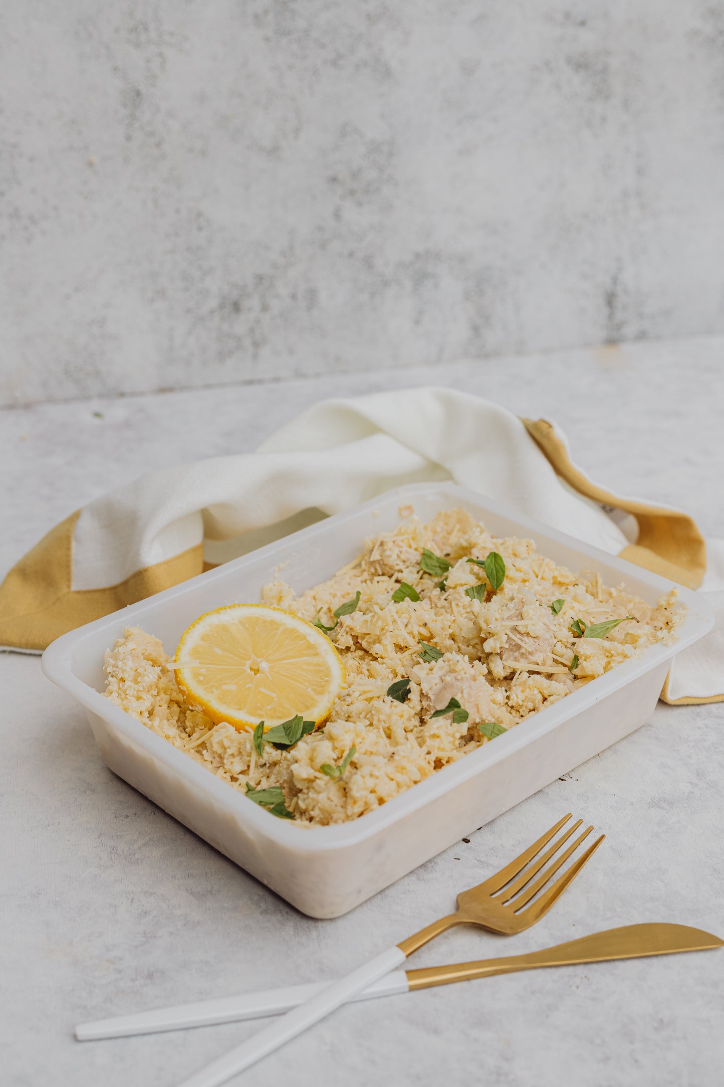 Lemon Chicken Risotto (Gluten Free)