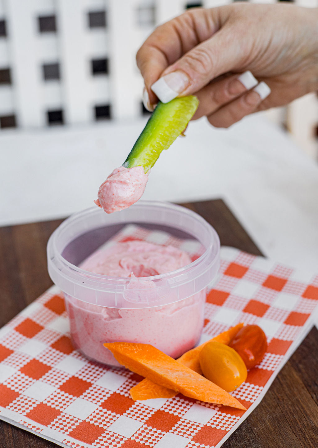 Superior Fruit Trio of Dips & Crudités Platter (Gluten Free)
