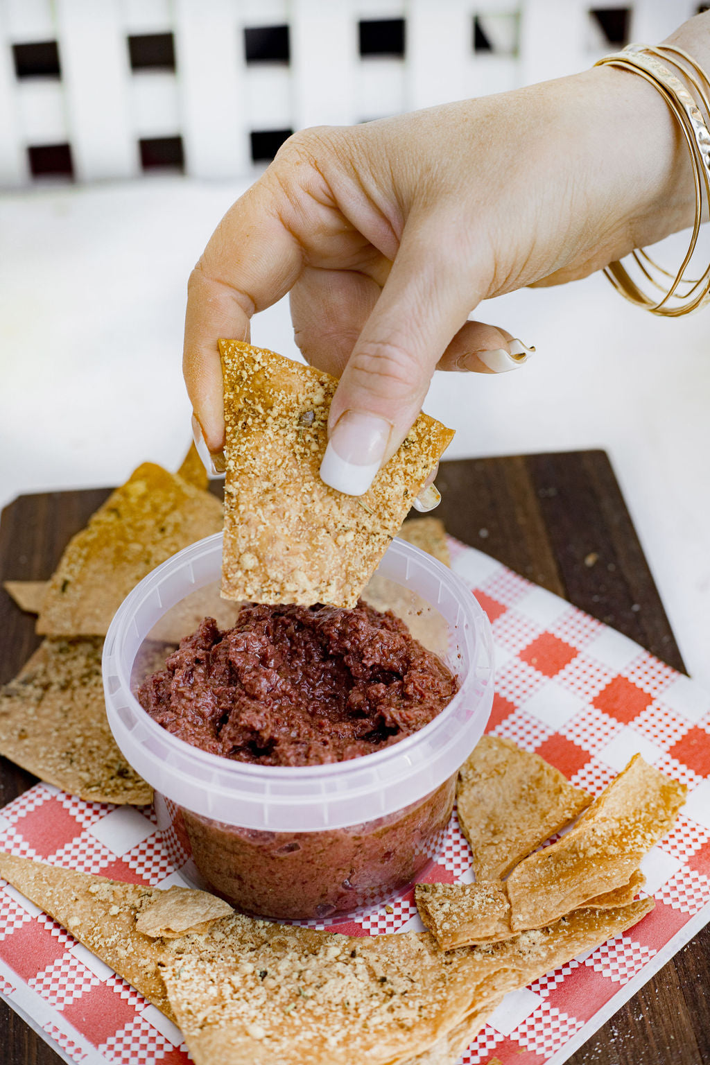 Superior Fruit Trio of Dips & Crudités Platter (Gluten Free)