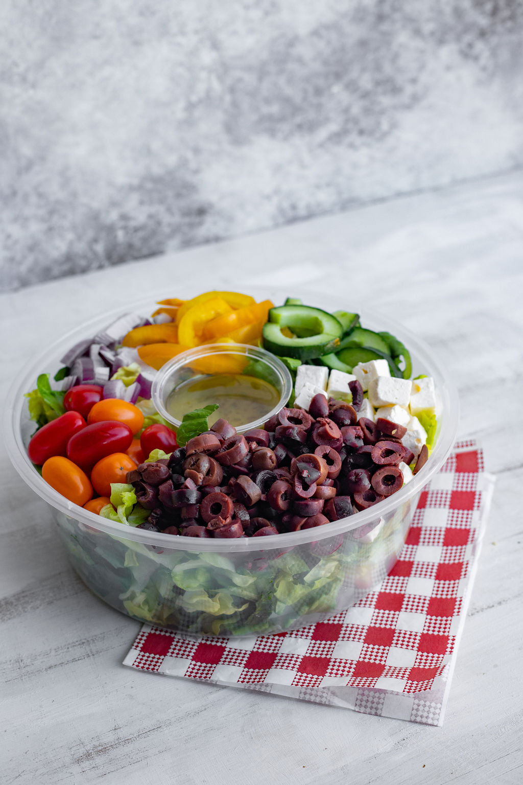 Superior Greek Salad (Gluten Free, Vegetarian)