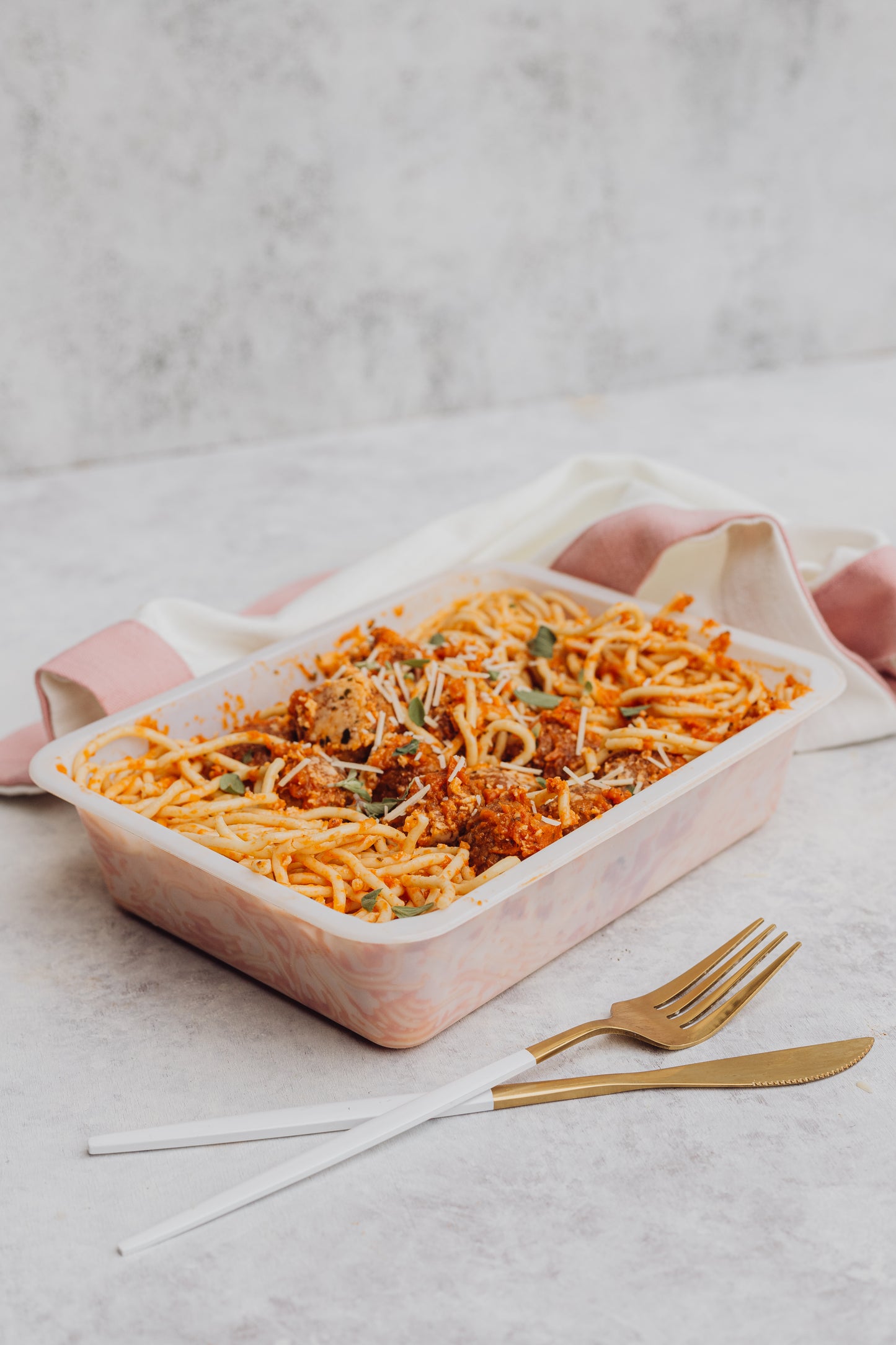 Italian Meatballs & Spaghetti