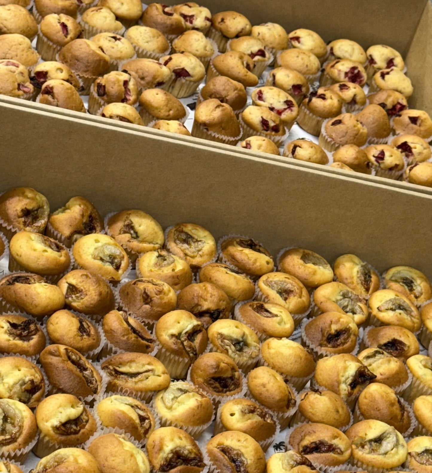 The Perfect Mini Muffin Box (60 mini muffins)