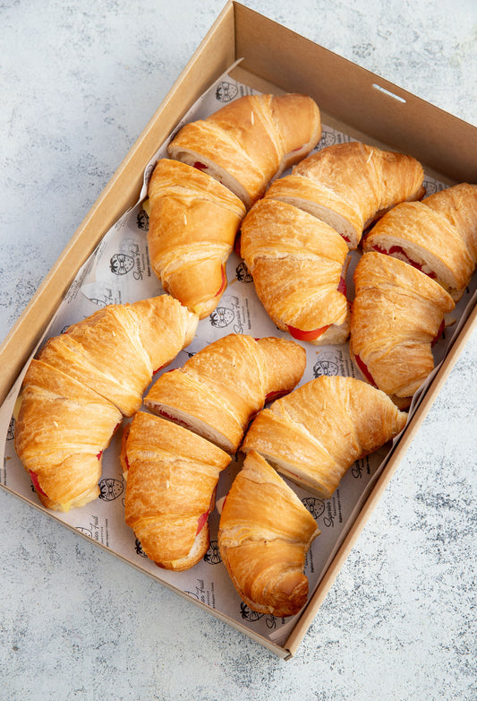 Freshly Baked Croissant Box