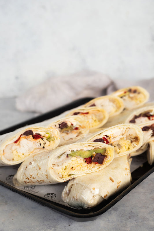 Chicken & Olive Fajita Wrap Platter
