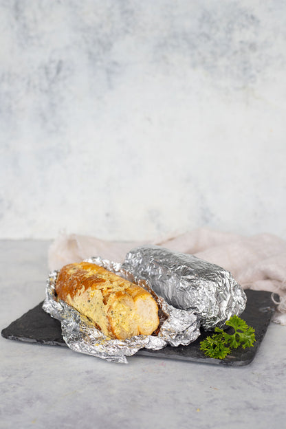 Garlic Bread Twin Bread (Vegetarian)